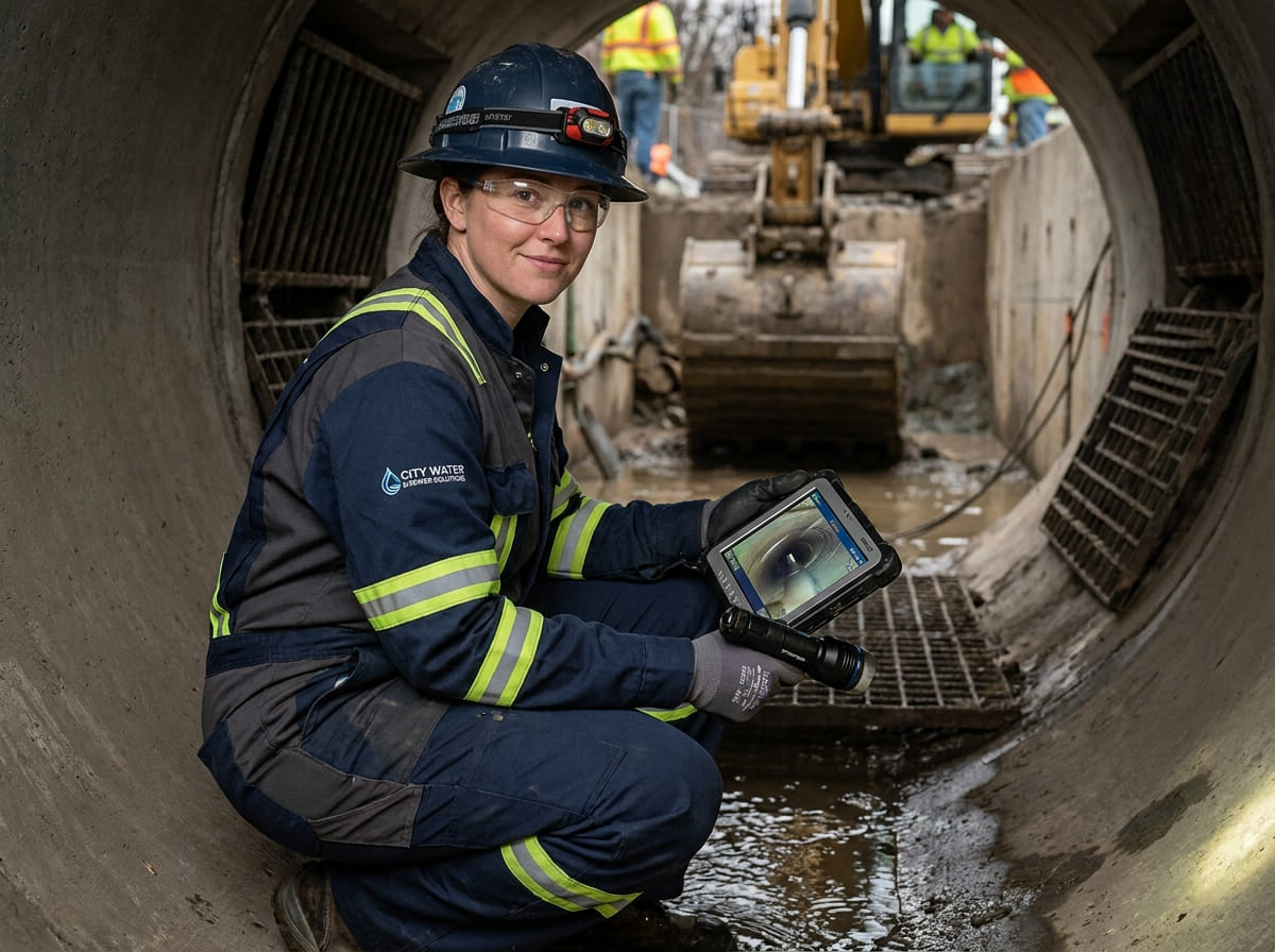 Sewer Line Inspection & Replacement in Big Lake